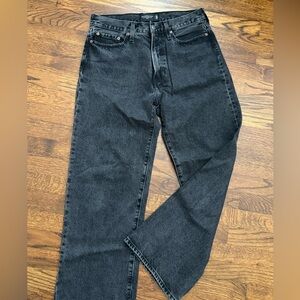Abercrombie & Fitch Baggy black jeans 30x30